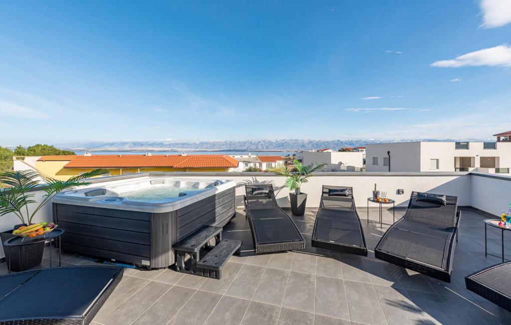 Luxurioeses Penthouse Welle Mit Whirlpool, Grill Und Meerblick Vir Exterior photo